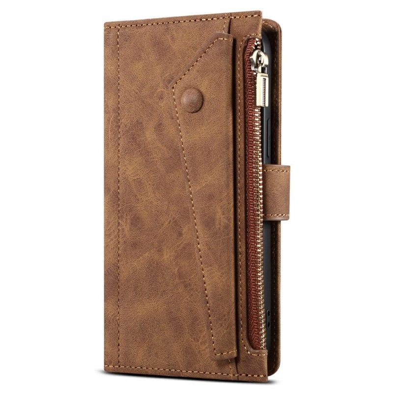 Folio-hoesje voor Samsung Galaxy A52 5G / A52 4G / A52s 5G Portemonnee Leren Irene
