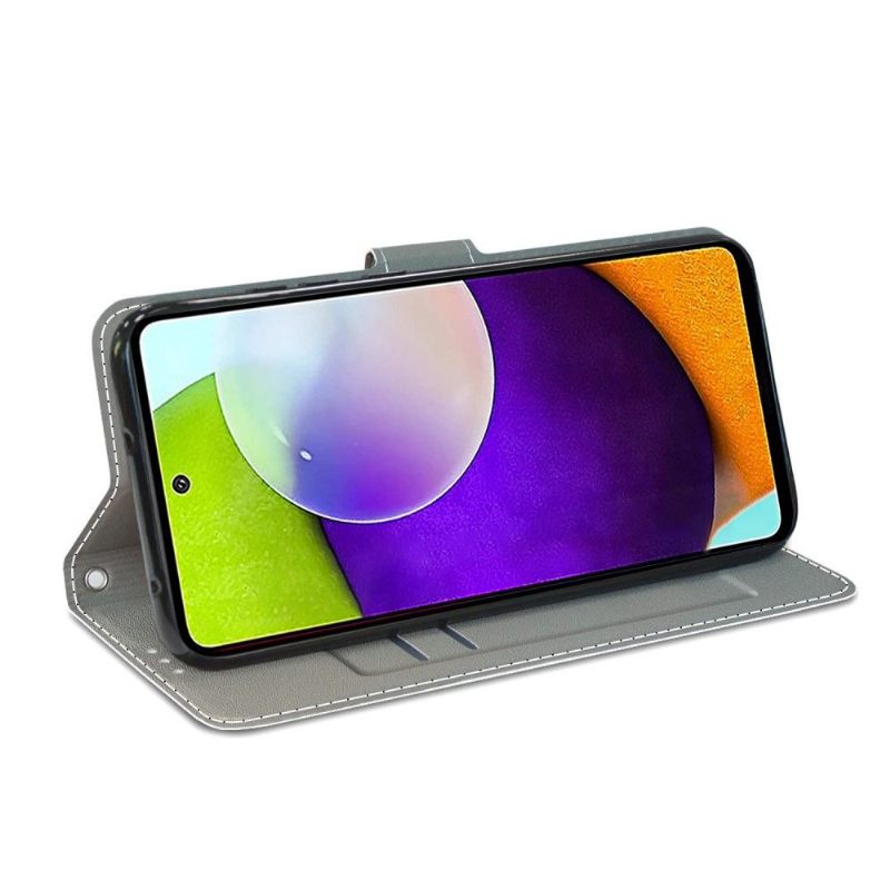 Folio-hoesje voor Samsung Galaxy A52 5G / A52 4G / A52s 5G Vlinders