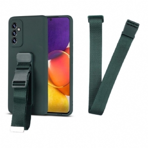 Hoesje voor Samsung Galaxy A52 5G / A52 4G / A52s 5G Bescherming Hoesje Bescherming Met Riem
