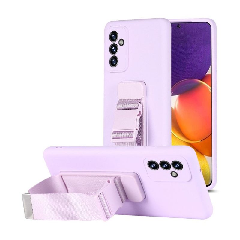 Hoesje voor Samsung Galaxy A52 5G / A52 4G / A52s 5G Bescherming Hoesje Bescherming Met Riem