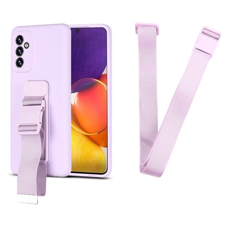 Hoesje voor Samsung Galaxy A52 5G / A52 4G / A52s 5G Bescherming Hoesje Bescherming Met Riem