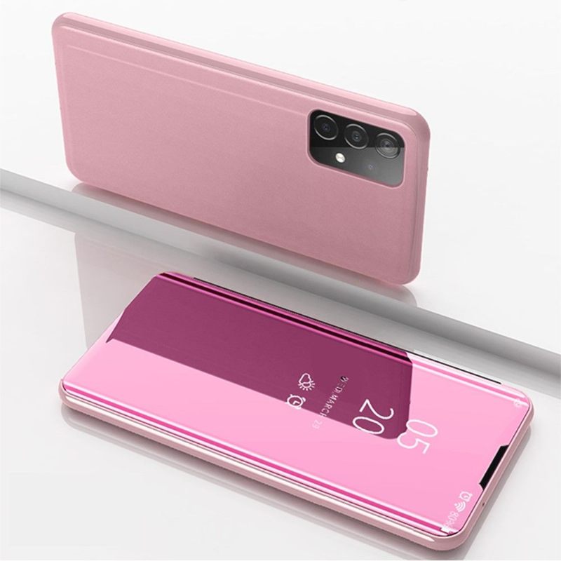 Hoesje voor Samsung Galaxy A52 5G / A52 4G / A52s 5G Folio-hoesje Spiegeleffect
