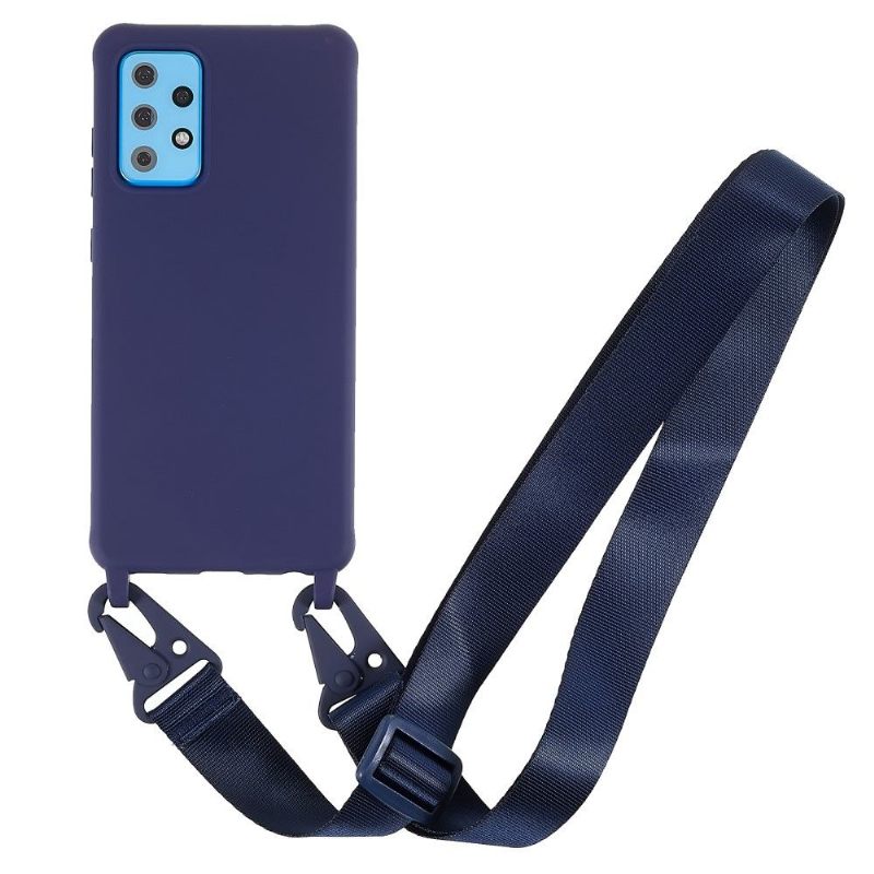 Hoesje voor Samsung Galaxy A52 5G / A52 4G / A52s 5G Met Ketting Bescherming Hoesje Bescherming
