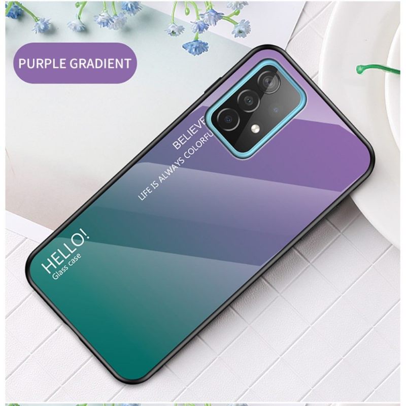 Telefoonhoesje voor Samsung Galaxy A52 5G / A52 4G / A52s 5G Bescherming Kleurverloop