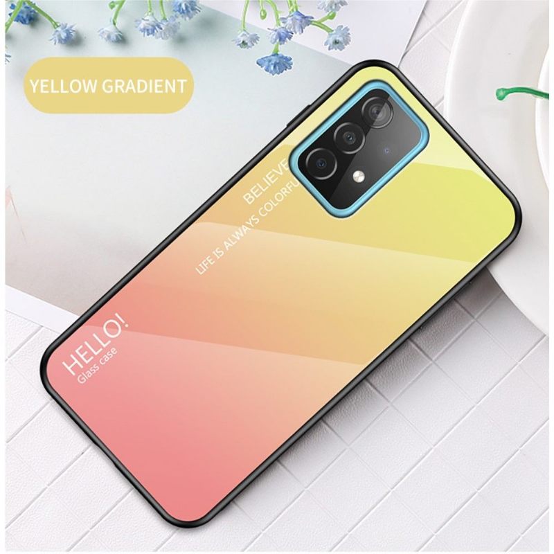 Telefoonhoesje voor Samsung Galaxy A52 5G / A52 4G / A52s 5G Bescherming Kleurverloop
