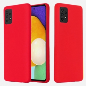 Telefoonhoesje voor Samsung Galaxy A52 5G / A52 4G / A52s 5G Bescherming Puro Vloeibare Siliconen