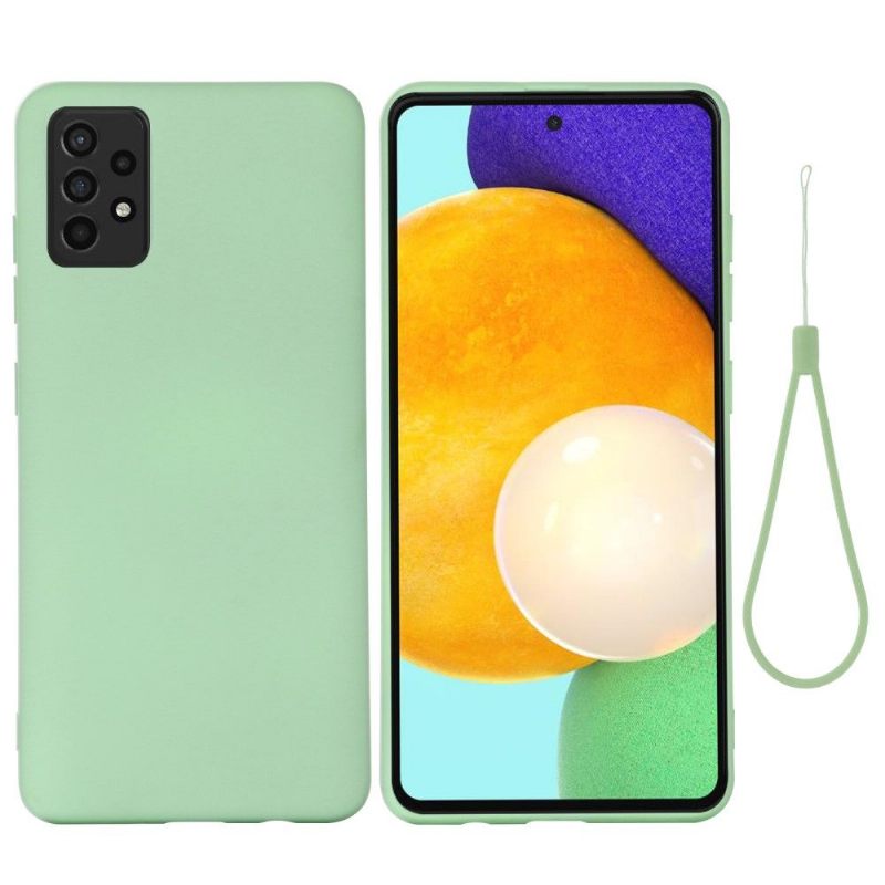 Telefoonhoesje voor Samsung Galaxy A52 5G / A52 4G / A52s 5G Bescherming Puro Vloeibare Siliconen