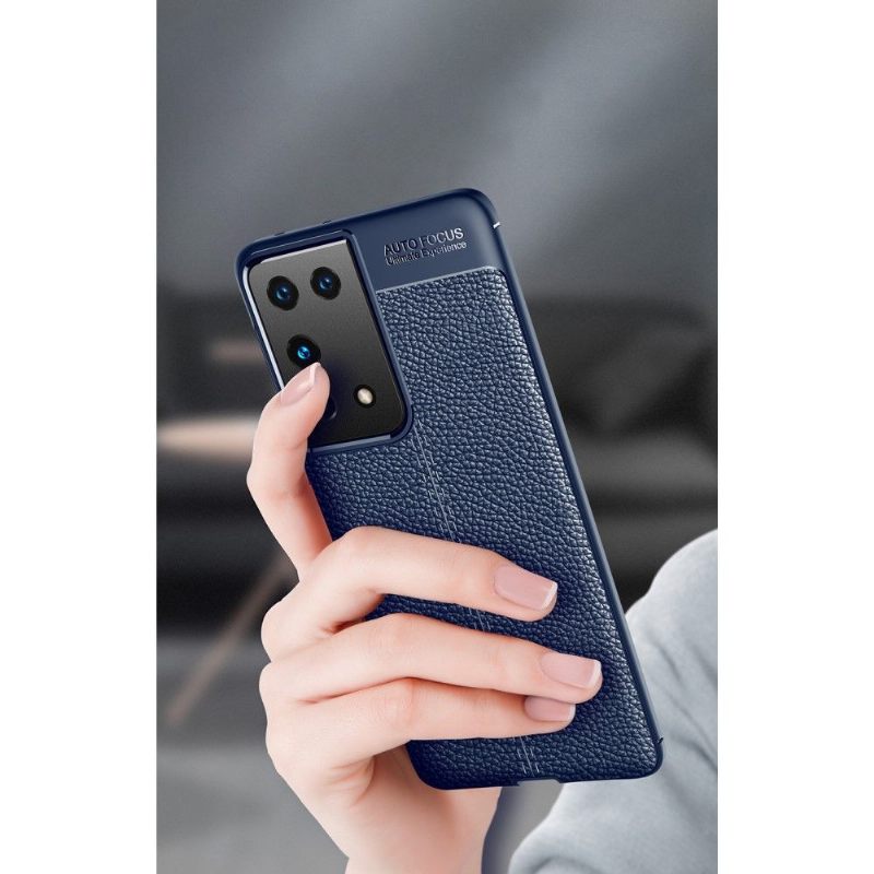 Hoesje voor Poco M3 Pro 5G Slang Met Korrelige Afwerking