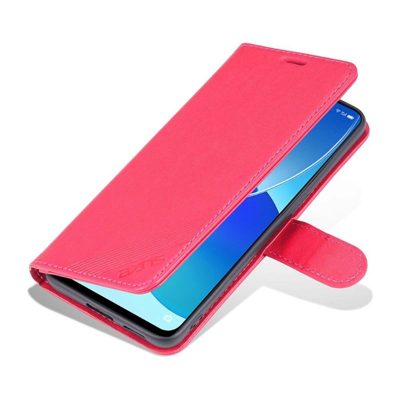 Leren Hoesje voor Poco M3 Pro 5G Bescherming Azns Kunstleer