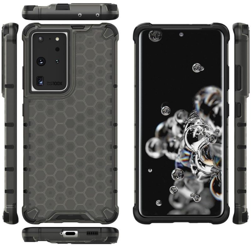 Telefoonhoesje voor Poco M3 Pro 5G Honingraatontwerp