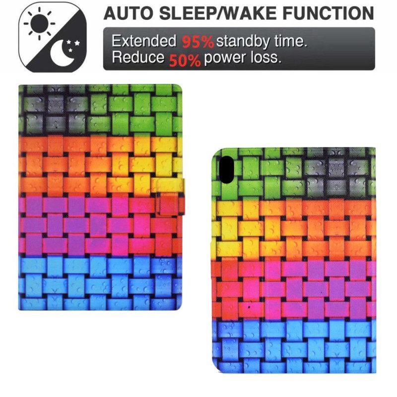 Bescherming Hoesje Samsung Galaxy Tab S11 Gevlochten Patroon