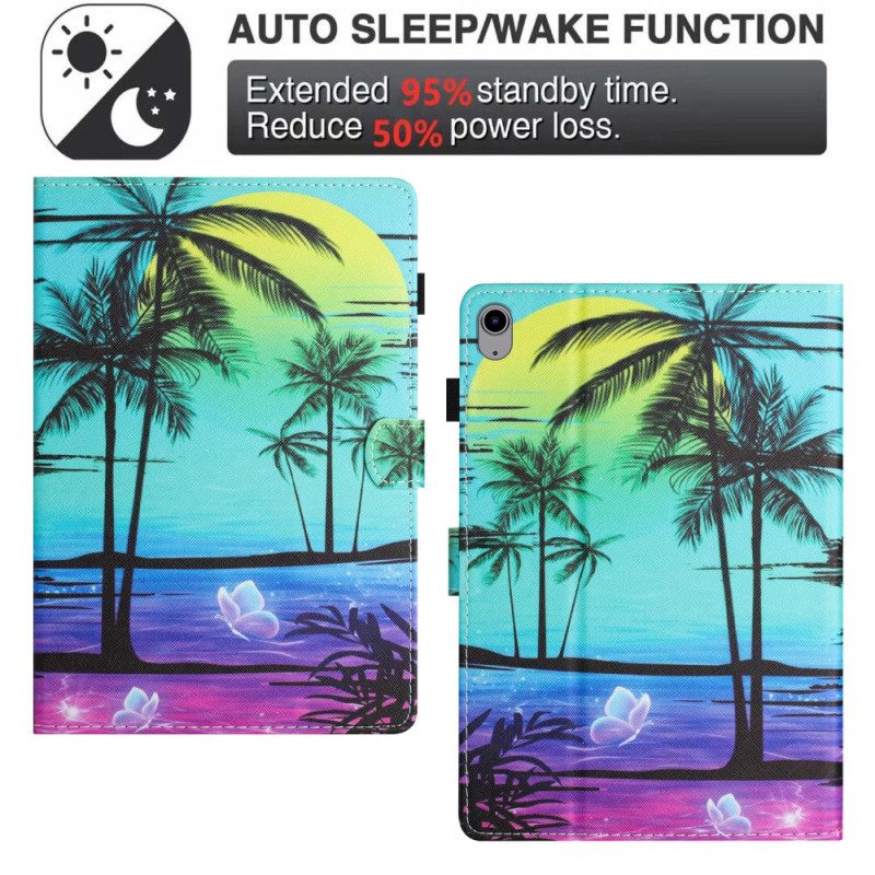 Bescherming Hoesje Samsung Galaxy Tab S11 Kokosbomen