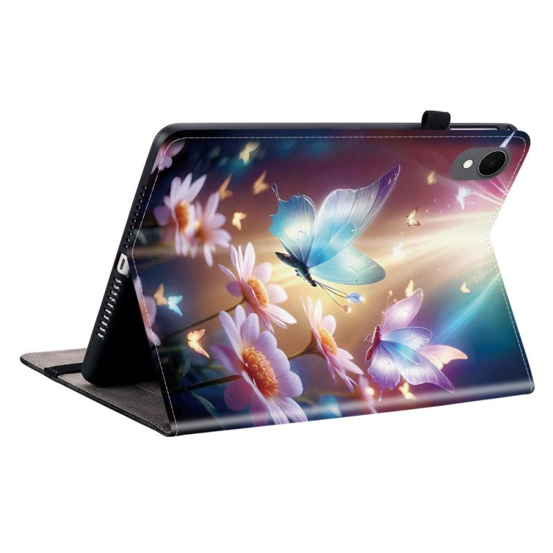 Cover Voor Samsung Galaxy Tab S11 Vlinders In Het Licht