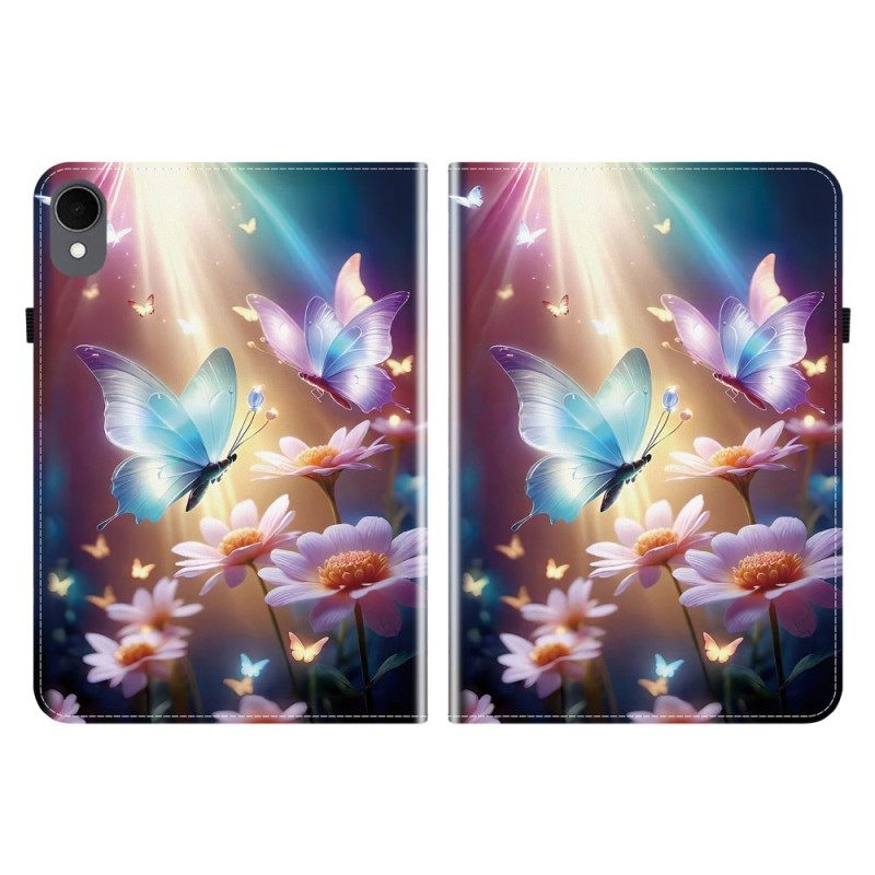 Cover Voor Samsung Galaxy Tab S11 Vlinders In Het Licht