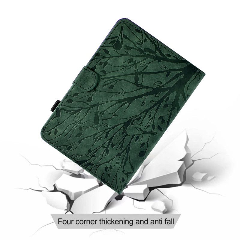 Flip Case Leren Samsung Galaxy Tab S11 Suède Takeffect