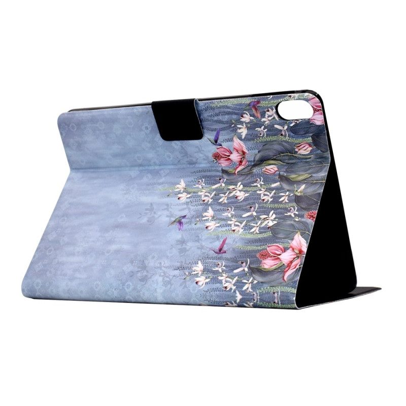 Folio-hoesje Samsung Galaxy Tab S11 Bloemenregen