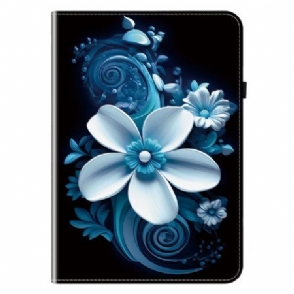 Hoesje Case Samsung Galaxy Tab S11 Telefoonhoesje Zwarte Orchideeën