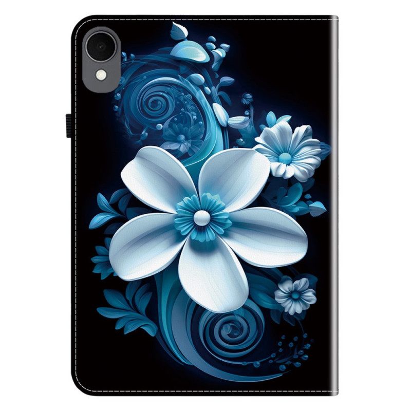 Hoesje Case Samsung Galaxy Tab S11 Telefoonhoesje Zwarte Orchideeën