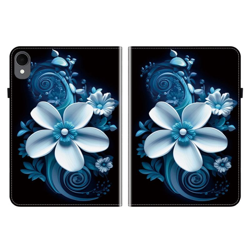 Hoesje Case Samsung Galaxy Tab S11 Telefoonhoesje Zwarte Orchideeën