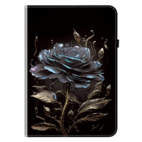 Hoesje Case Samsung Galaxy Tab S11 Zwarte Roos