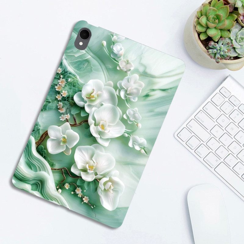 Hoesje Samsung Galaxy Tab S11 Jadebloemen