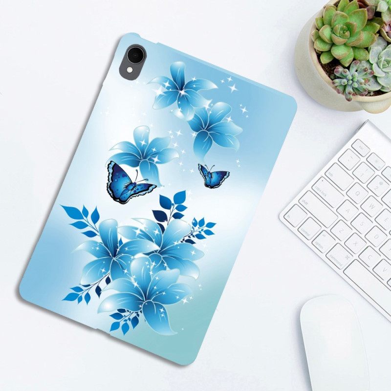 Hoesje Samsung Galaxy Tab S11 Kleine Blauwe Vlinders Bescherming Hoesje