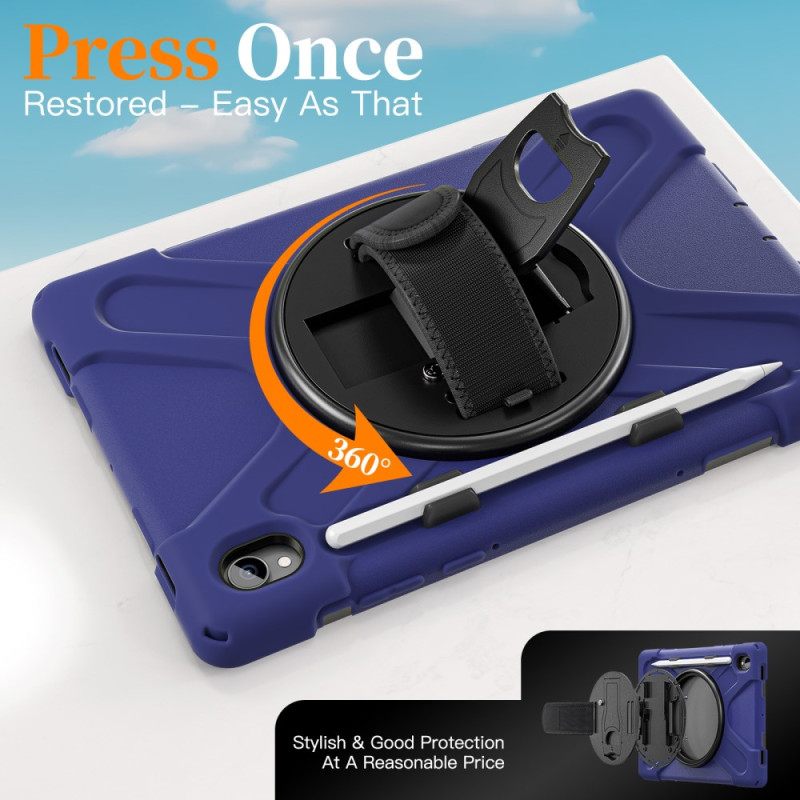 Hoesje Samsung Galaxy Tab S11 Ultra Duurzaam Met Stylushouder En Schouderriem Band