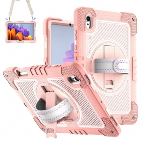 Hoesje Voor Samsung Galaxy Tab S11 Robuust Met Schouderriem