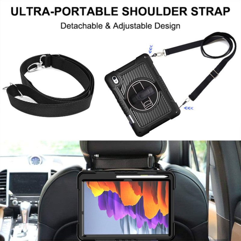 Hoesje Voor Samsung Galaxy Tab S11 Robuust Met Schouderriem