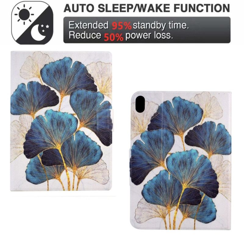 Leren Hoesje Samsung Galaxy Tab S11 Bladeren Bescherming Hoesje