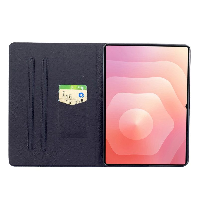 Leren Hoesje Voor Samsung Galaxy Tab S11 Nevel