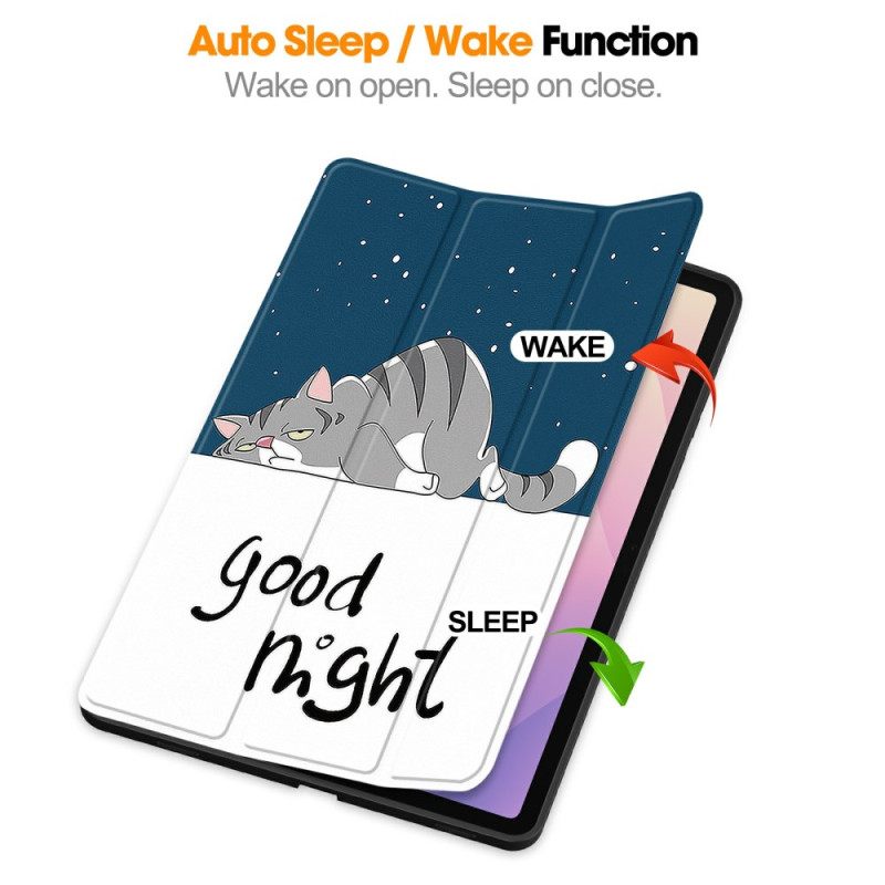 Samsung Galaxy Tab S11 Stylushouder Met 'goede Nacht'-motief