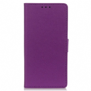 Folio-hoesje voor Honor 50 SE Klassiek Leereffect