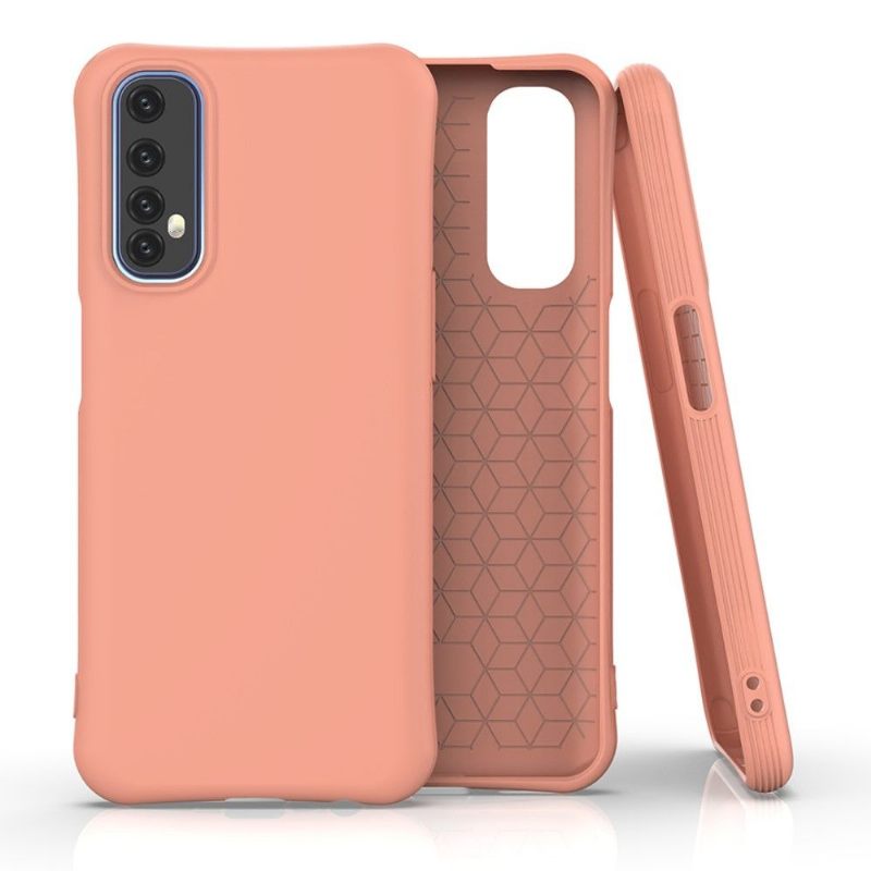 Hoesje voor Realme 7 Bescherming Hoesje Enkele Siliconen