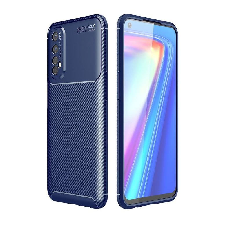 Hoesje voor Realme 7 Koolstofvezeleffect