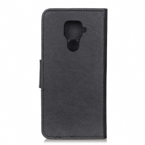 Cover voor Xiaomi Redmi Note 9 Anti-fall Célestin Kunstleer