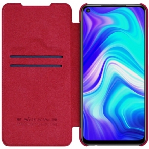 Folio-hoesje voor Xiaomi Redmi Note 9 Nillkin Qin Kunstleer