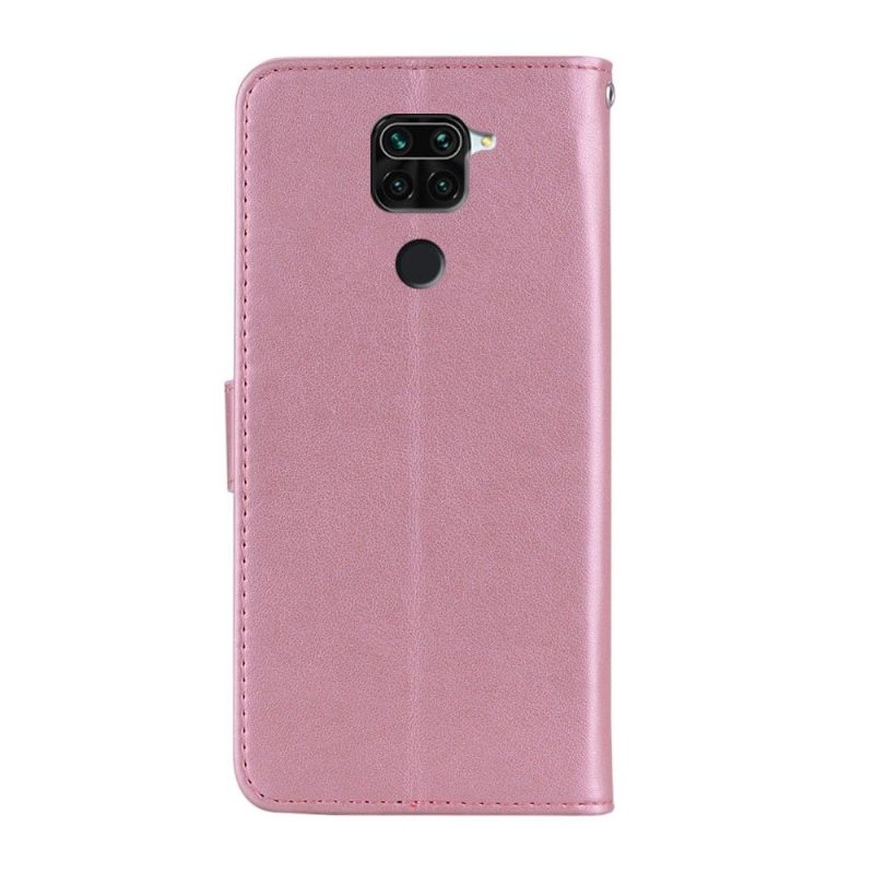 Folio-hoesje voor Xiaomi Redmi Note 9 Uil Met Reliëf