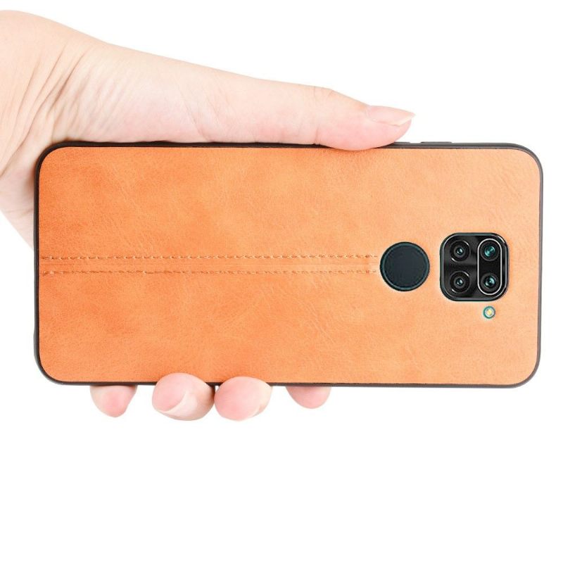 Telefoonhoesje voor Xiaomi Redmi Note 9 Ledereffect