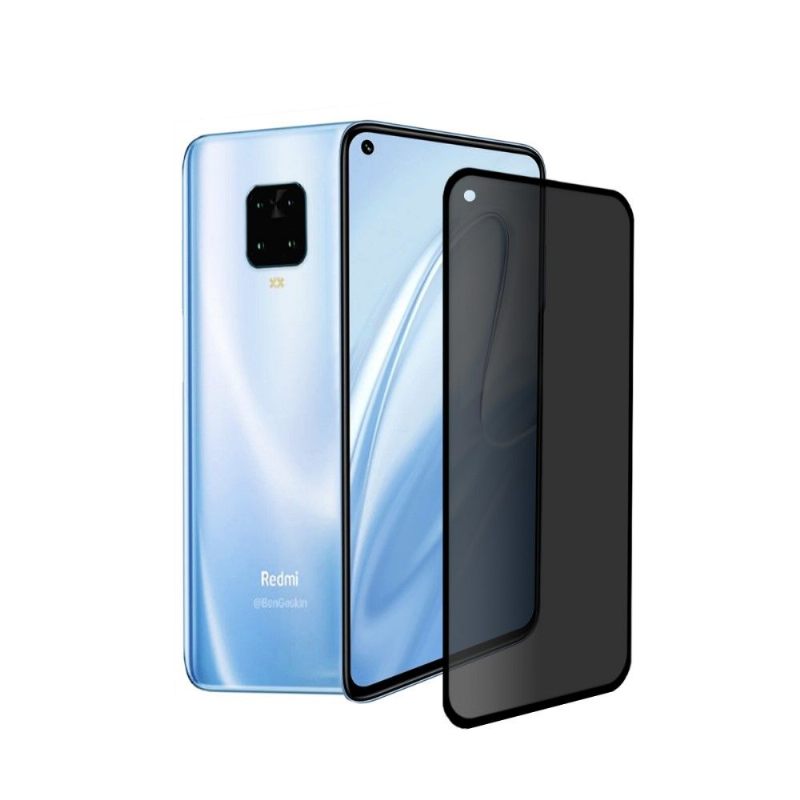 Xiaomi Redmi Note 9 Screenprotector Van Gehard Glas En Privacyfilter