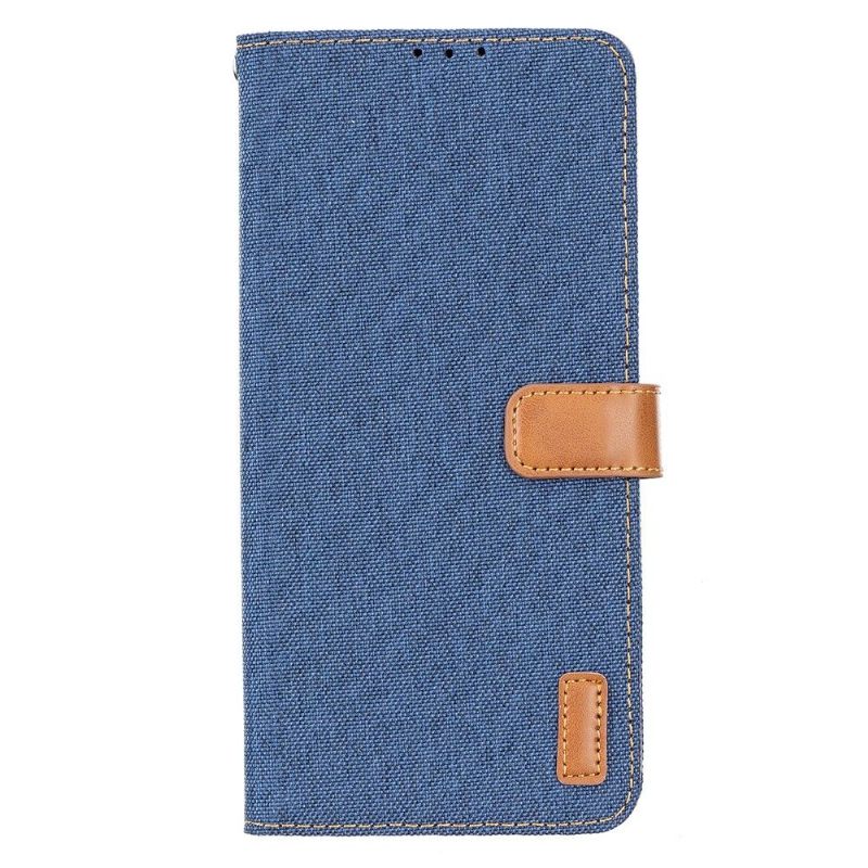 Folio-hoesje voor Google Pixel 6 Pro Anti-fall Canvaseffect Oxford