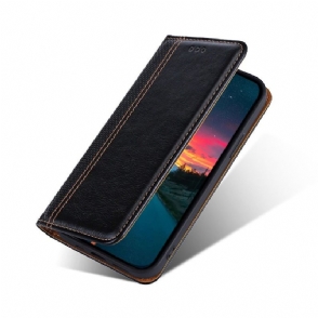 Folio-hoesje voor Google Pixel 6 Pro Folio-naden Omklappen