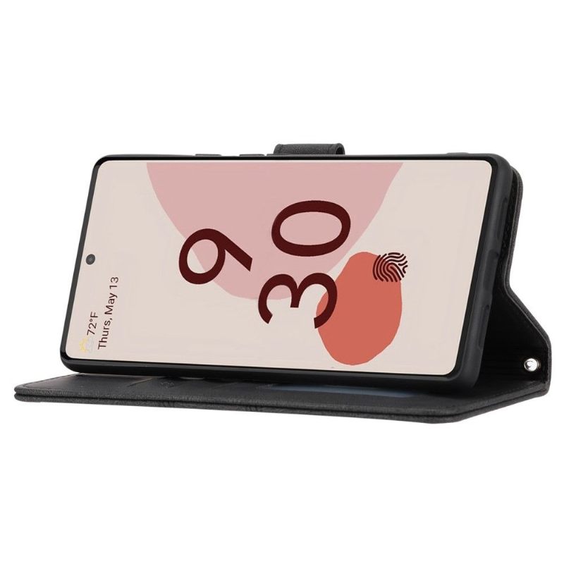 Folio-hoesje voor Google Pixel 6 Pro Jackie Kunstleer
