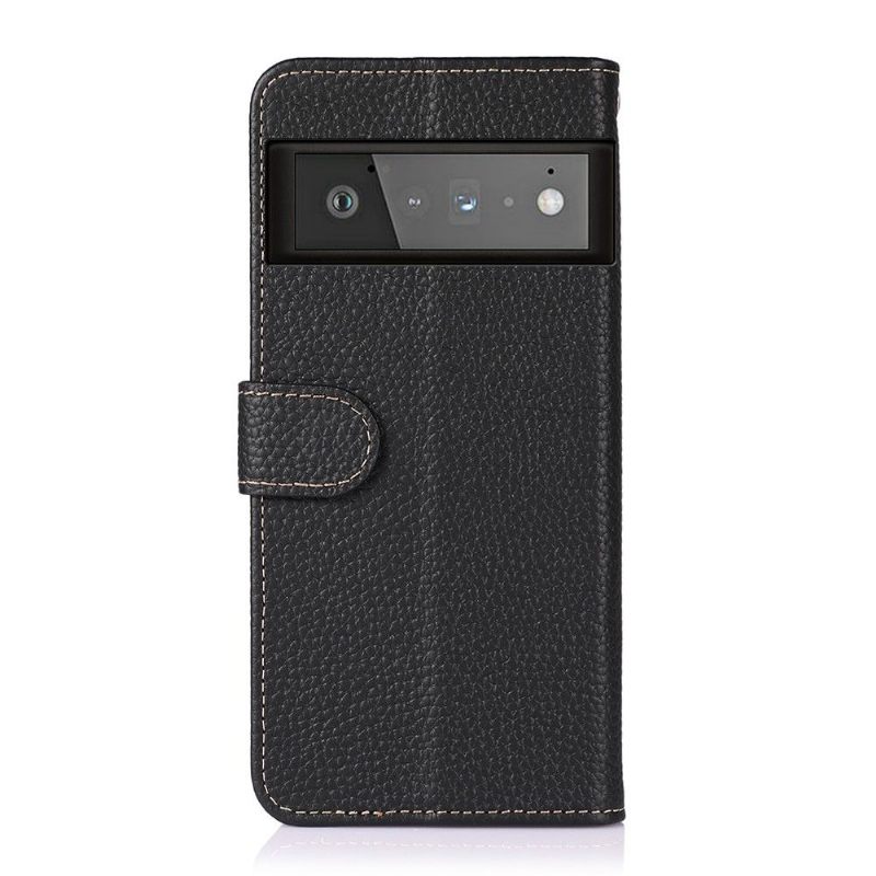 Folio-hoesje voor Google Pixel 6 Pro Khazneh Generfd Leer