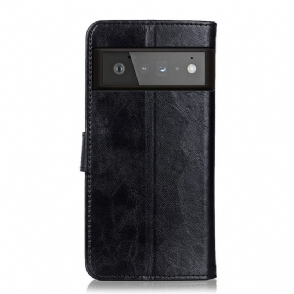 Folio-hoesje voor Google Pixel 6 Pro Khazneh Retro Driekleur