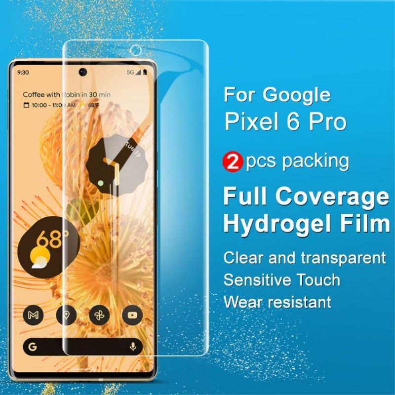 Google Pixel 6 Pro Hydrogel Screenprotector (2 Stuks)