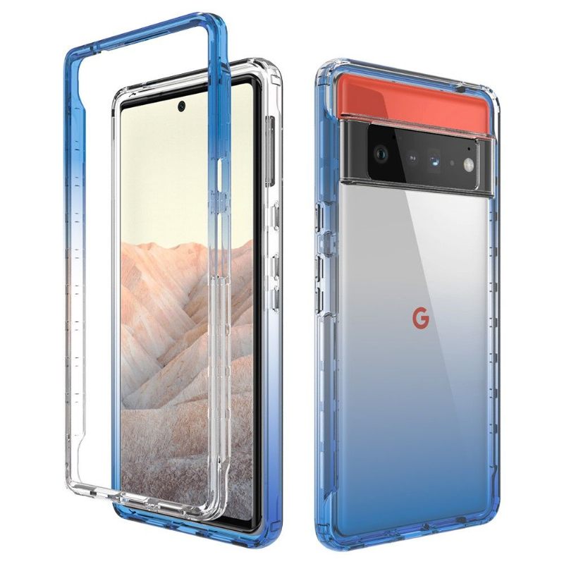 Hoesje voor Google Pixel 6 Pro Helder Verloop Schokbestendig