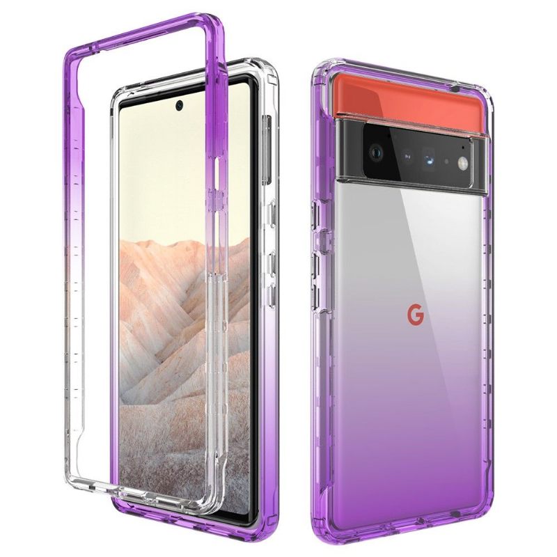 Hoesje voor Google Pixel 6 Pro Helder Verloop Schokbestendig