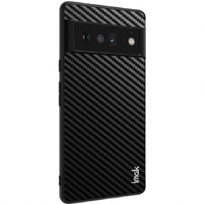 Hoesje voor Google Pixel 6 Pro Imak Carbon Stijl