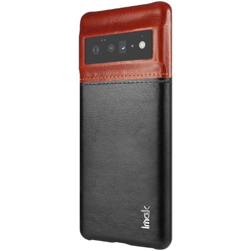 Hoesje voor Google Pixel 6 Pro Imak Tweekleurig Kunstleer